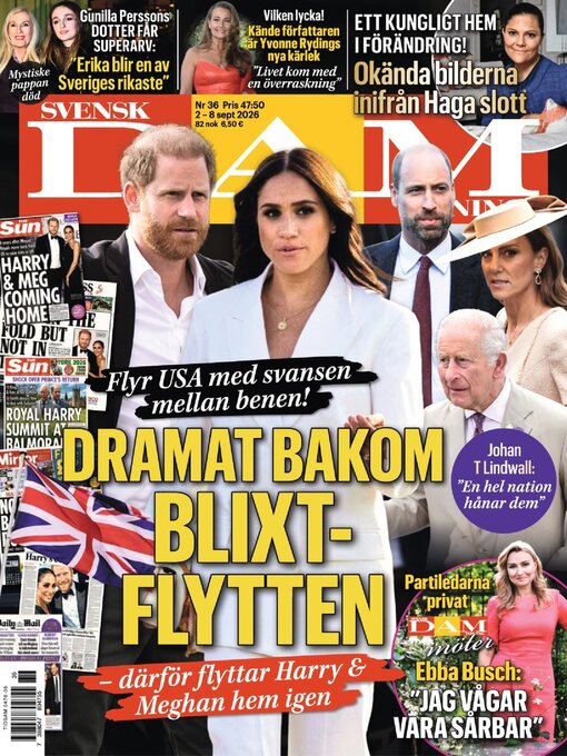 Cover image for Svensk Damtidning